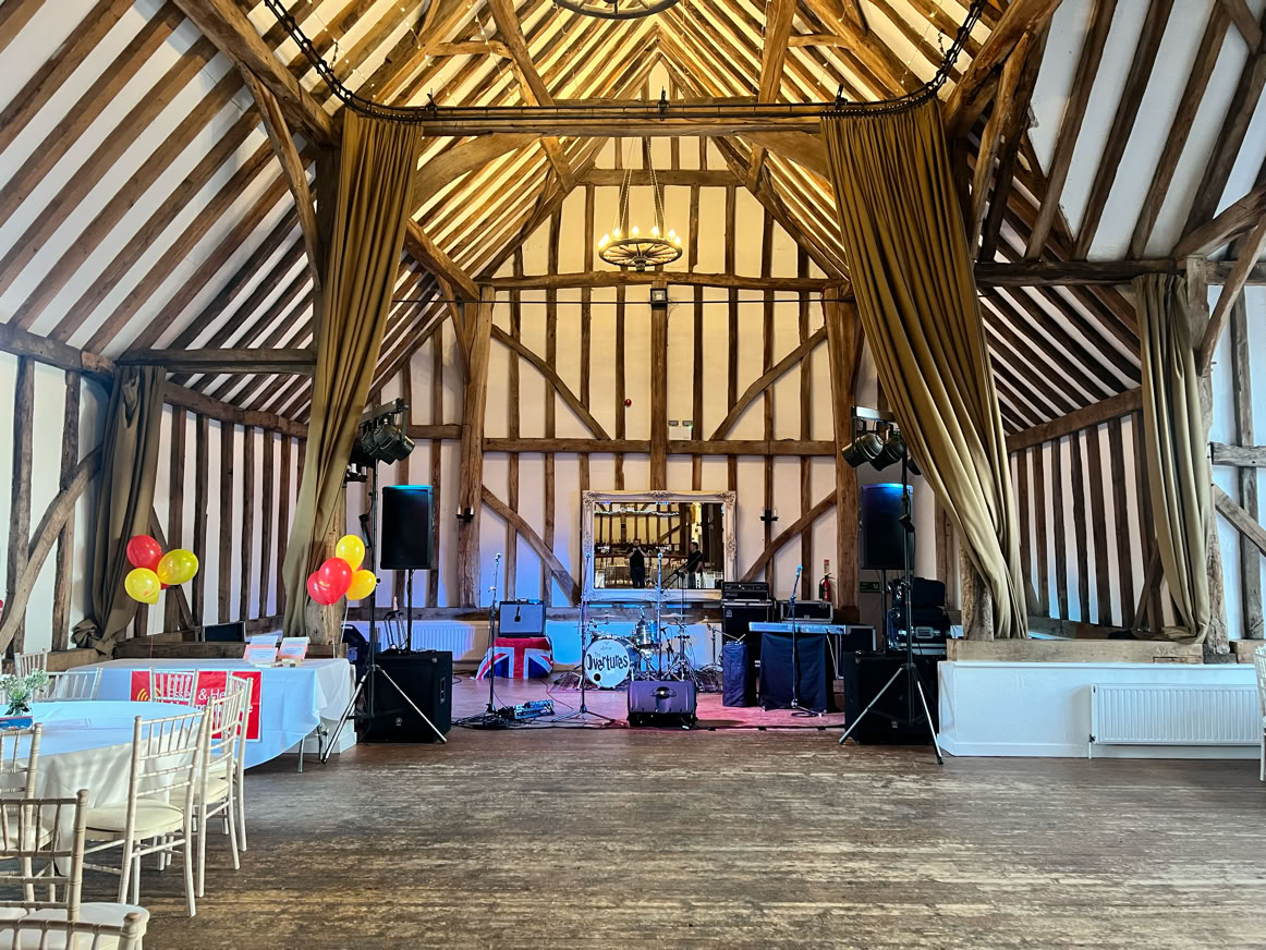 Sound system for a wedding